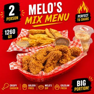 Melo's Mix Menu for 2  1260 gr