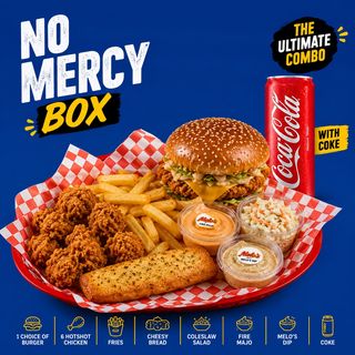 No Mercy box + Coca Cola 0,33