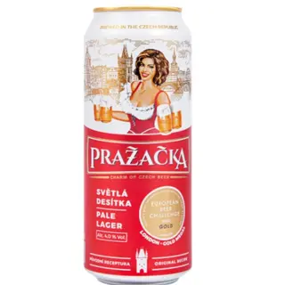 Pivo PRAZACKA 4.0% 0.5L
