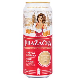 Pivo PRAZACKA 4.0% 0.5L