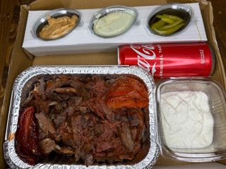 Beef İskender Kebap Menü  Coca Cola