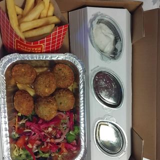 Falafel Porcion Menu