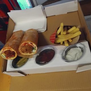 Falafel Wrap Menu