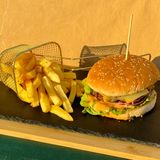 Mexicana burger + pomfrit 440g