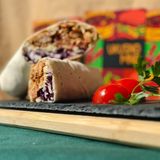 Vegetarijanska šaurma sa vegetarijanskim mesom 350g