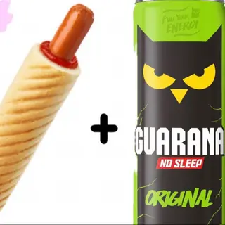 Francuski hot dog + Guarana 0,25