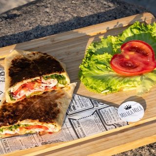 Tortilja:Pileća šunka - sir