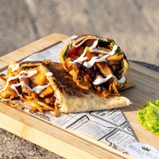 Tortilja:Pileće meso - sir