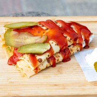 Slana palačinka šunka- sir