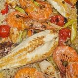 Riblja plata za 2 osobe 800gr