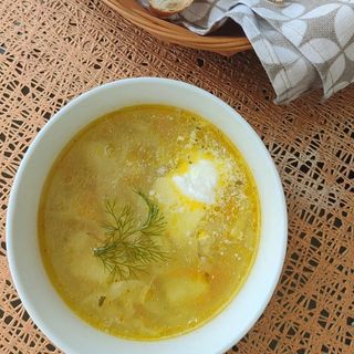 Čorba sa kupusom. Щи.