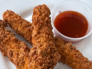 Hrskavi pileći štapići, 200g.