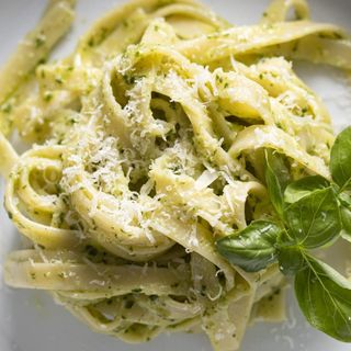 Pesto Fettuccine Pasta