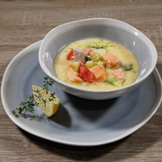 Riblja čorba na finski način sa domaćom mini lepinjom