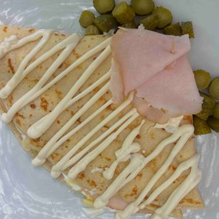 Palačinka ćureći prsa prilog