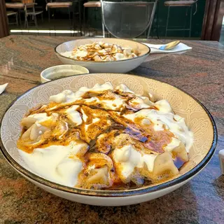 Turkish dumplings