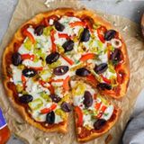 Greek pizza
