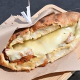 Crunchy chicken sandwich