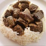 Pilav sa junećom džigericom/Ciğerli Pilav