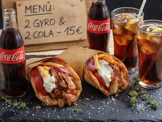 Pileće Gyros menu
