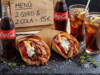 Pileće Gyros menu