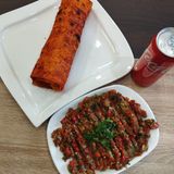 MENU 2: Harbiye Kebap Wrap + Babaganuc + Coca Cola