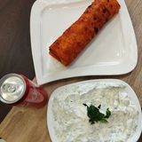 MENU 5: Beef  Wrap Kebap + Haydari + Coca Cola