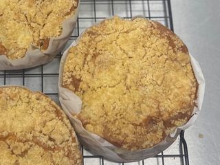Crunchy apple pie