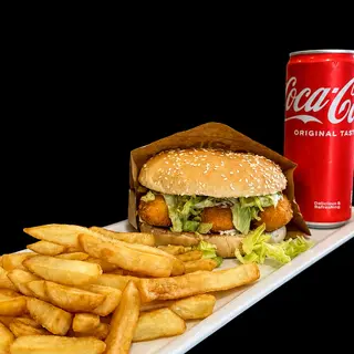 Crispy Chicken Burger Menu