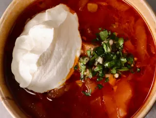 Borsh supa