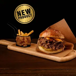 Pulled Beef Burger