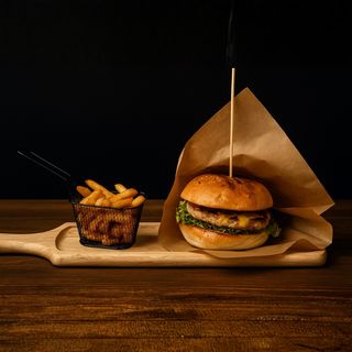 Chicken Cheese Burger 560gr