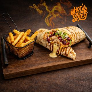 Mexican Double Chicken Burrito 620gr