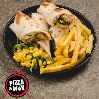 Wrap crispy chicken