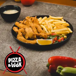 Crispy chicken sticks