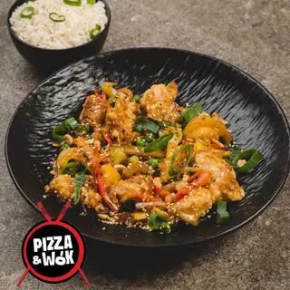 Wok & rice Szechuan (pikantno)