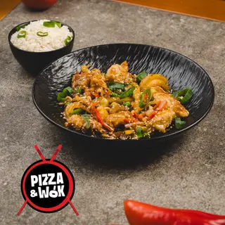 Wok & rice Teriyaki
