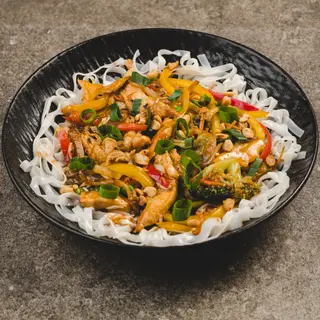 Kung Pao Chicken Noodles