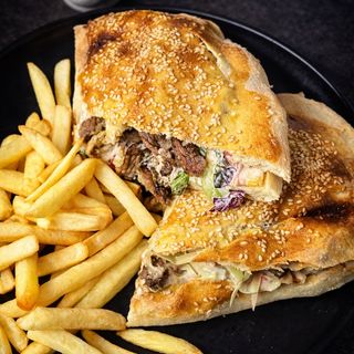 Beef sendvič