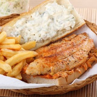 Fish Sandwich + Fries