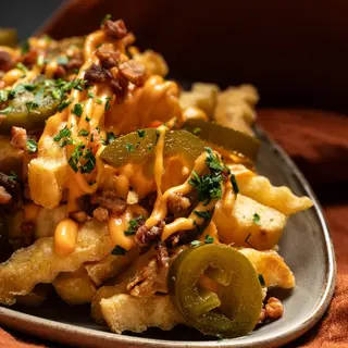 Loaded Jalapeno Fries + Niksicko Gold