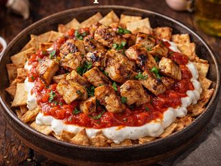 Inside-Out Chicken Wrap Bowl