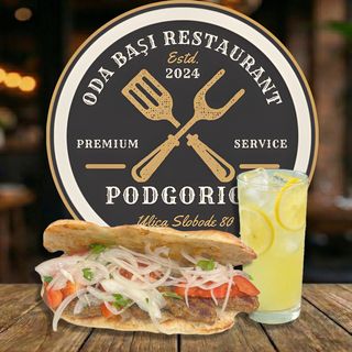 Köfte ekmek+limonata/Sendvič sa ćuftetima + limunada