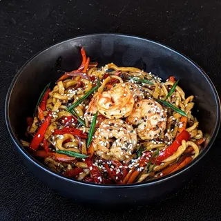 Shrimp wok