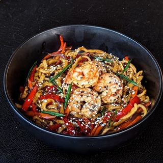 Shrimp wok