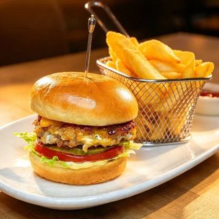 Mini chicken burger