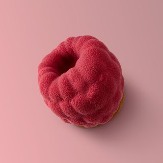 Raspberry Cheese Mousse