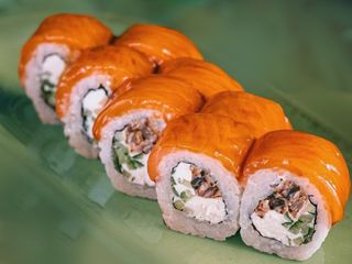 filadelfija sa jeguljom i sosom terijaki 280g (8kom)