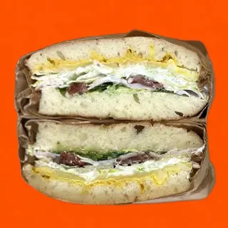 Chicken melt sandwiches