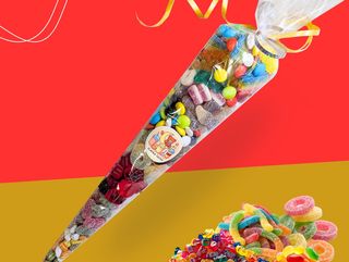 Poklon fišek gumenih bombona mix 500 g